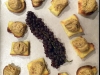 Smoked chicken and fontina mousse on challa toast point