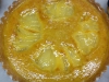 Pear frangipane tart