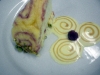 Charlotte royal cake with bavarian cream