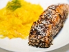 Sesame crusted salmon
