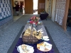 Appetizers went fast