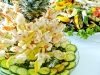 Shrimp Cocktail and Grilled Vegetables