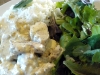 Chicken in green pepper sauce