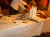 Dessert - From left, Lemon bars, Brownies w/ hazelnuts, Pecan squares 
