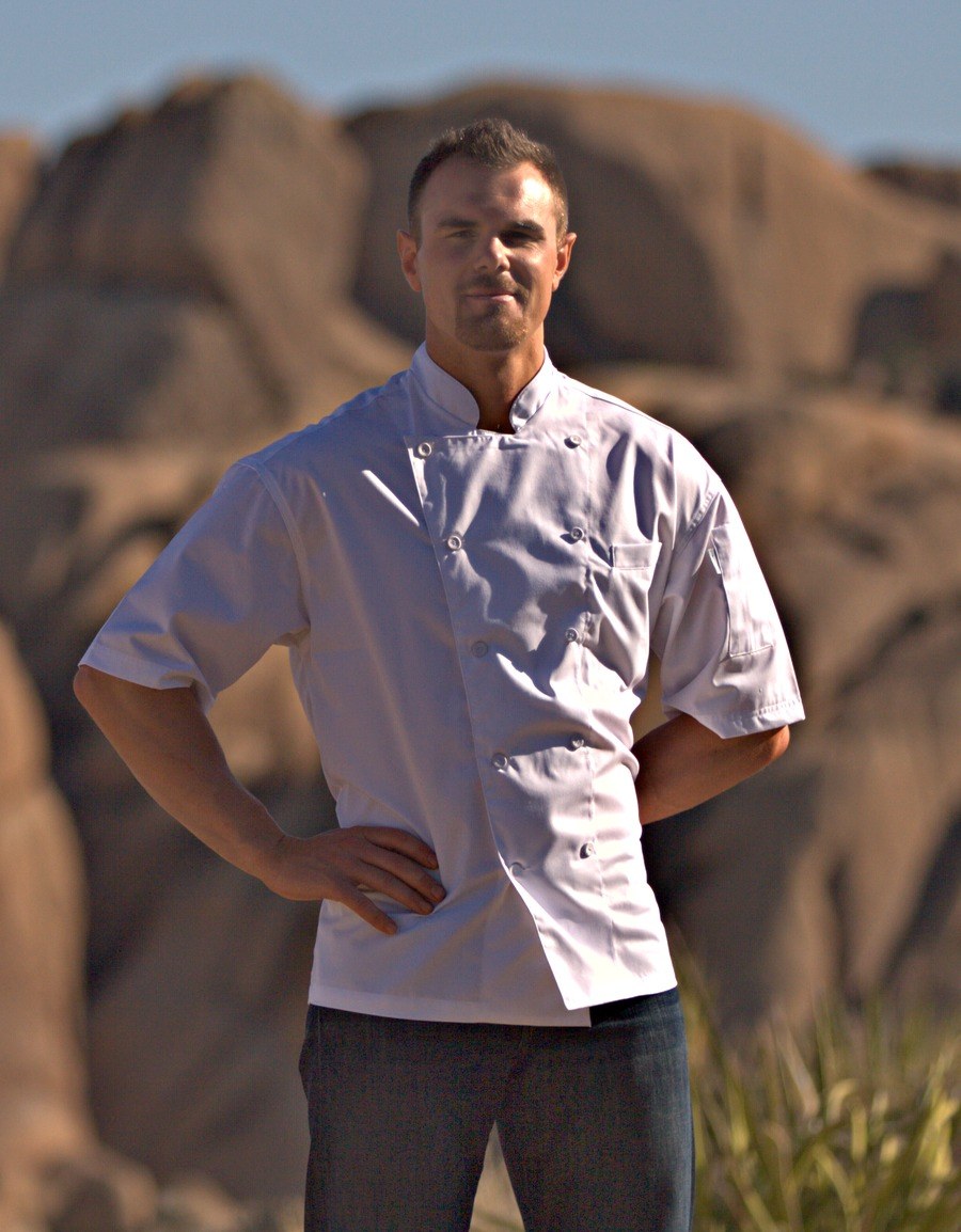 Daniel Edlund in chef whites