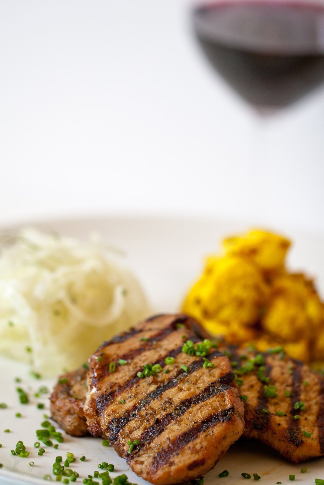 Grilled Pork Chops with Adobo
